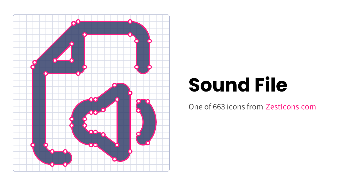 Sound-file Icon | Zest Icons