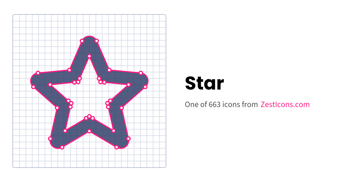 Star icon zest icons